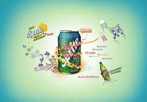 advertisment design sprite