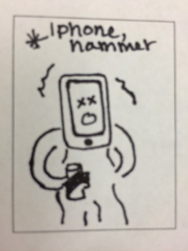 Iphone, Hammer